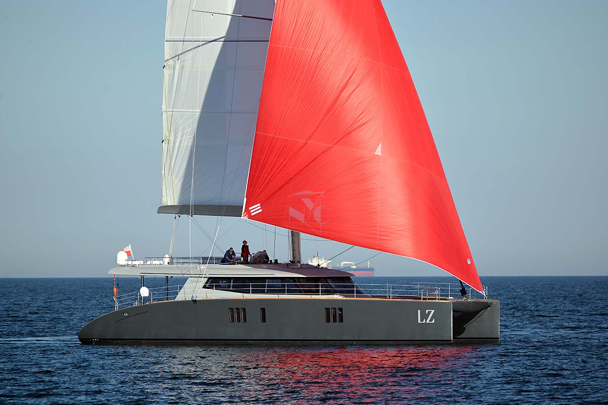 lucy z sailing catamaran